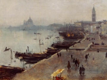 Venise dans Gray Weather John Singer Sargent Peinture à l'huile